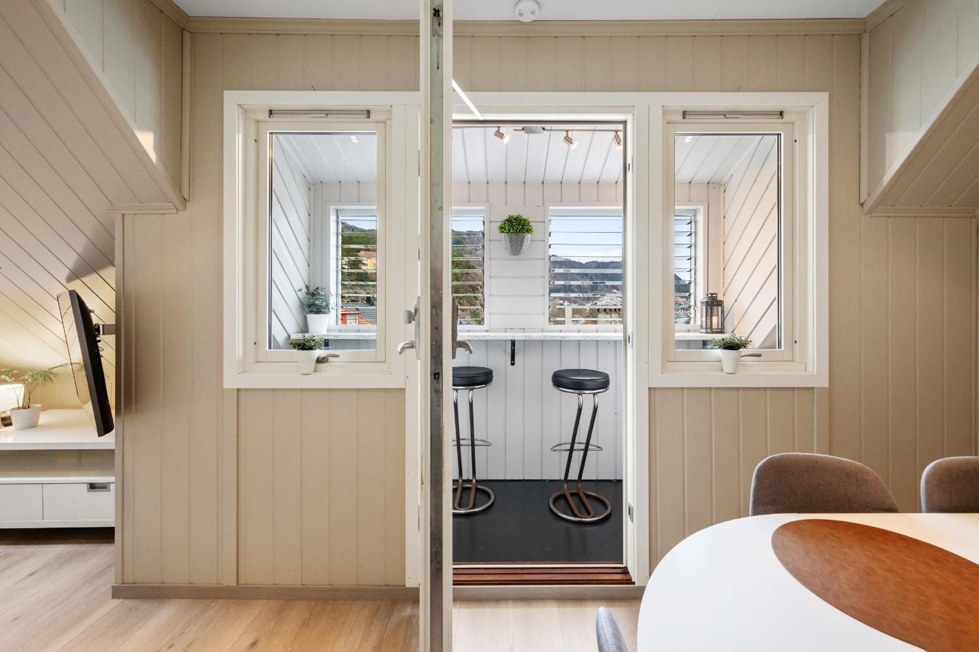 Top-floor W/great View Leilighet Bergen
